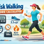 Brisk Walking Calorie Calculator — Accurate & Free
