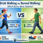 Brisk Walking vs Normal Walking: Which Burns More Calories?