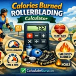 Calories Burned Rollerblading Calculator | Accurate MET Formula