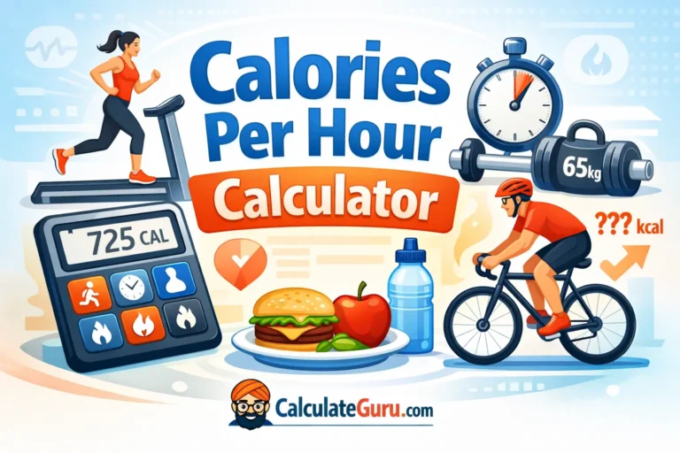 Calories Per Hour Calculator