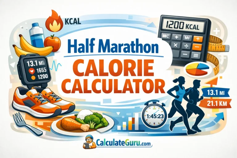 Half Marathon Calorie Calculator
