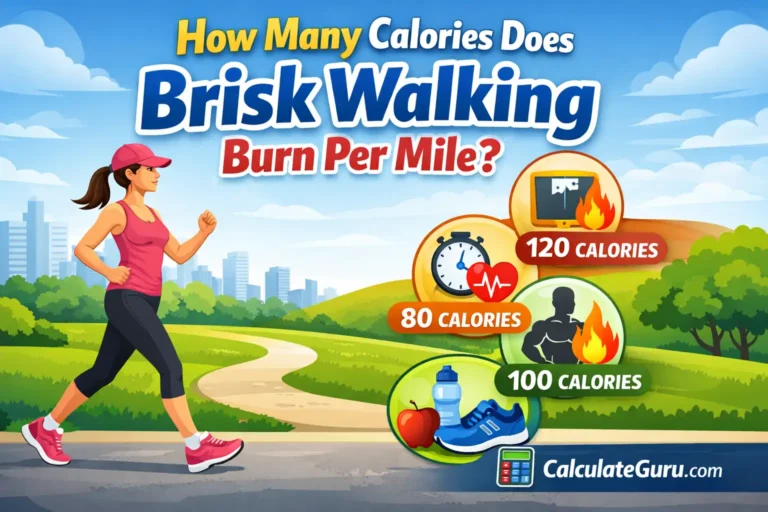 How Many Calories Does Brisk Walking Burn Per Mile
