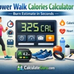Power Walk Calories Calculator — Burn Estimate in Seconds