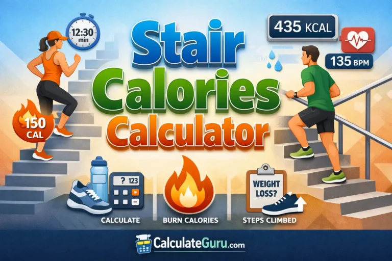 Stair Calories Calculator