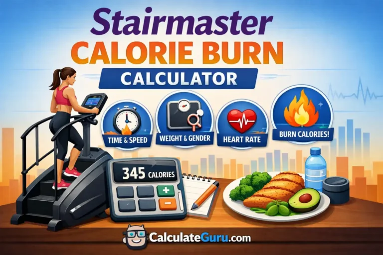 Stairmaster Calorie Burn Calculator