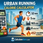 Urban Running Calorie Calculator — Burn Estimates by Pace & Terrain