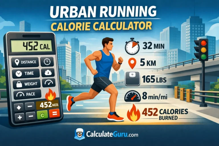 Urban Running Calorie Calculator