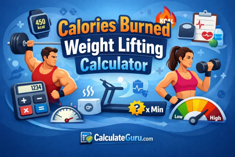 Calories Burned Weight Lifting Calculator