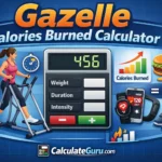 Gazelle Calories Burned Calculator