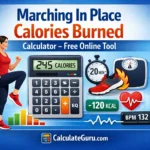 Marching In Place Calories Burned Calculator – Free Online Tool