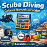 Scuba Diving Calories Burned Calculator