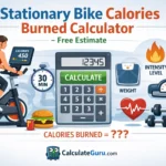 Stationary Bike Calories Burned Calculator – Free Estimate