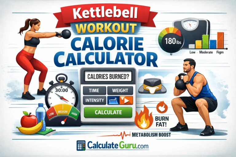 Kettlebell Workout Calorie Calculator