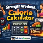 Strength Workout Calorie Calculator